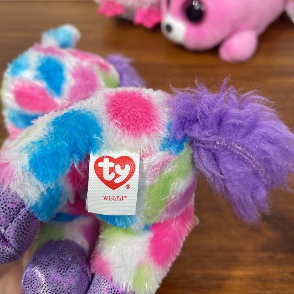 Set of 5 Beanie Boos Seal, Koala, Husky, Owl, Unicorn - Picture 14 of 14